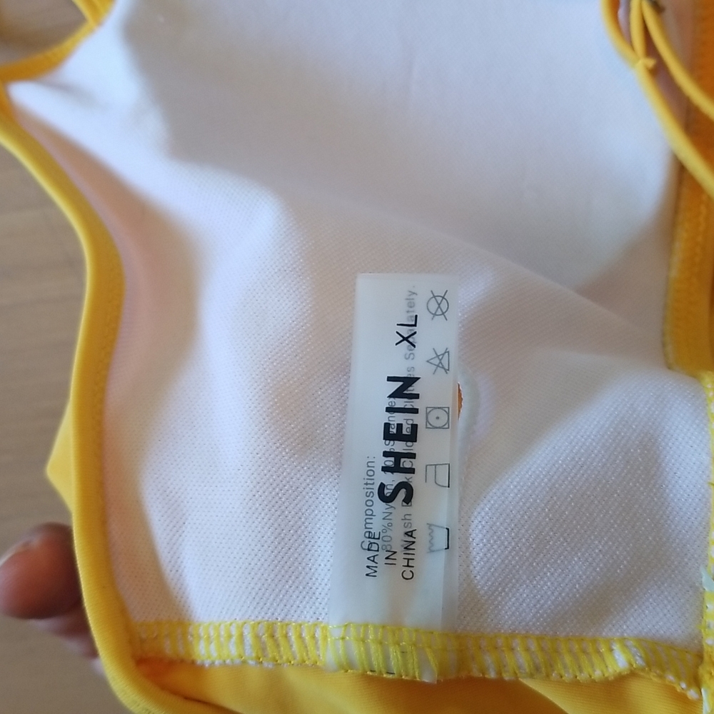 XL ruffle flowy bathing suit top - Picture 6 of 6